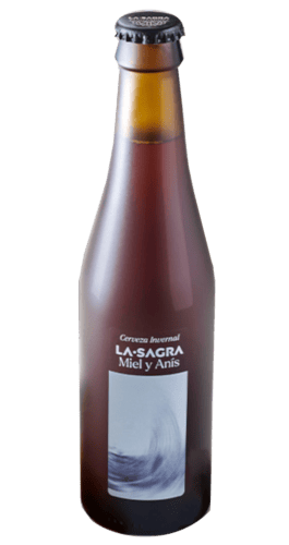 Cerveza La Sagra Miel y Anís